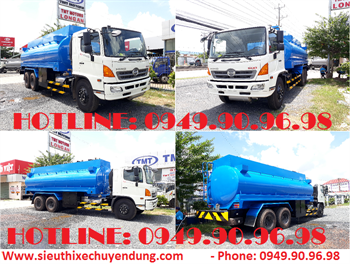 XE HINO BỒN 20 KHỐI CHỞ XĂNG DẦU